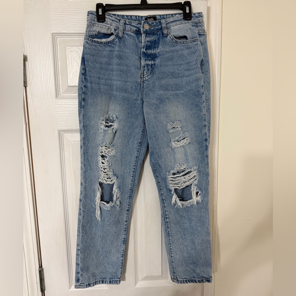 Wide Leg Simple Society Jeans